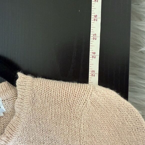 Andrea Gayle Vintage Sm Silk Wool Blend Pink Coquette Pearl Button Up Cardigan - Picture 15 of 16